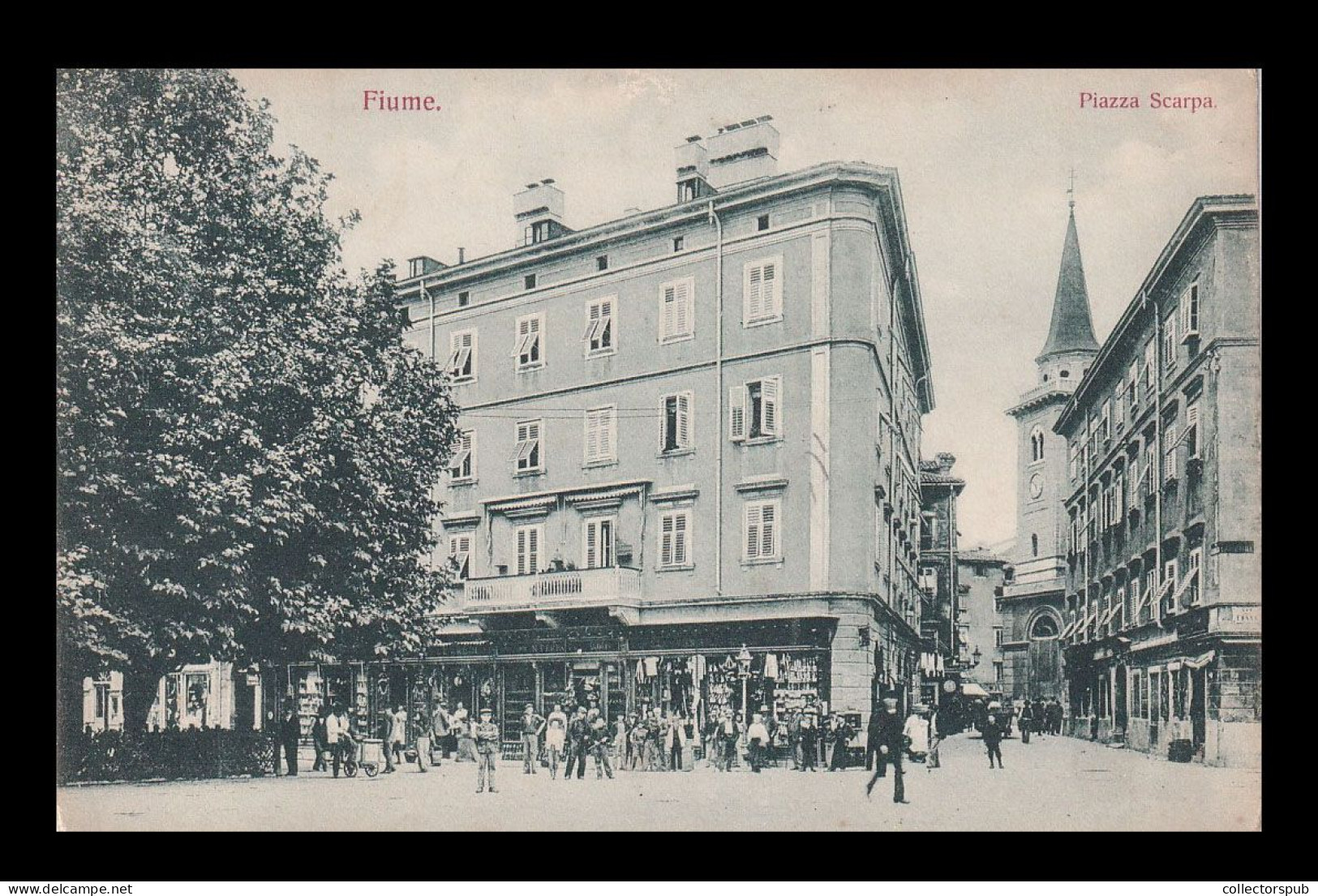 FIUME 1910. Ca. 161965Vintage Postcard - Croazia