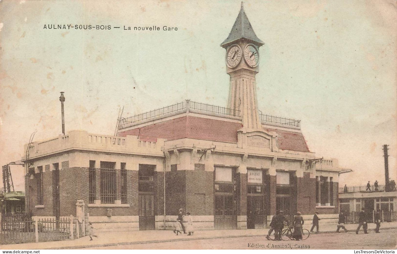 FRANCE - Aulnay Sous Bois - Vue Générale De La Nouvelle Gare - Colorisé - Animé - Carte Postale Ancienne - Aulnay Sous Bois