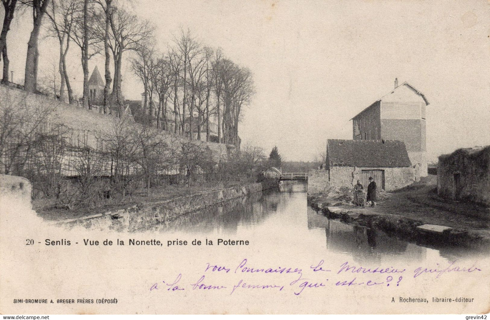 60 - SENLIS - Vue De La Nonette, Prise De La Poterne - Autres & Non Classés