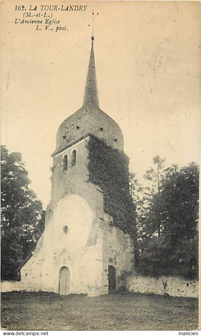 - Maine Et Loire -ref-B39- La Tour Landry - L Ancienne Eglise - - Autres & Non Classés