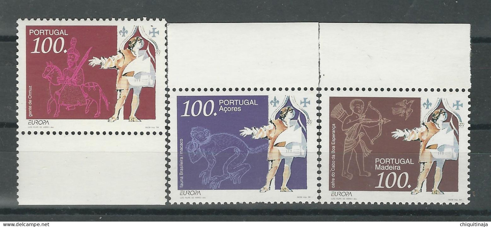 Portugal 1994 “Europa: Exploración Y Descubrimientos” MNH/** - Unused Stamps