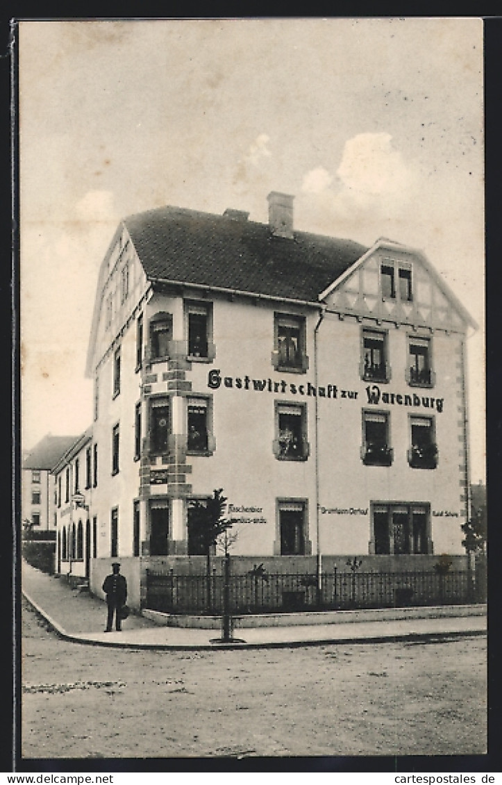 AK Villingen / Baden, Gasthaus Zur Warenburg, Bleichestrasse 8  - Baden-Baden