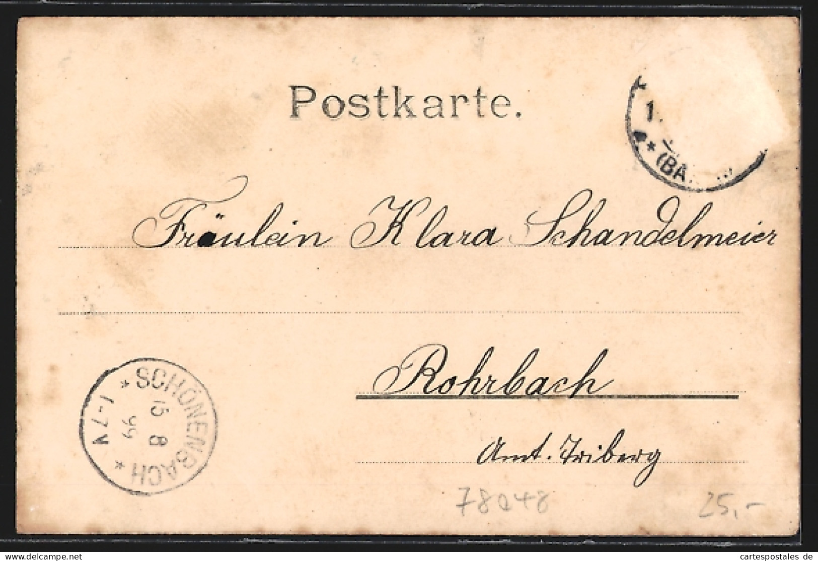 Lithographie Villingen / Baden, Jubiläums-Fest 1899, Herzog Albrecht Schreibt Absagebriefe An Die Schweizer  - Baden-Baden