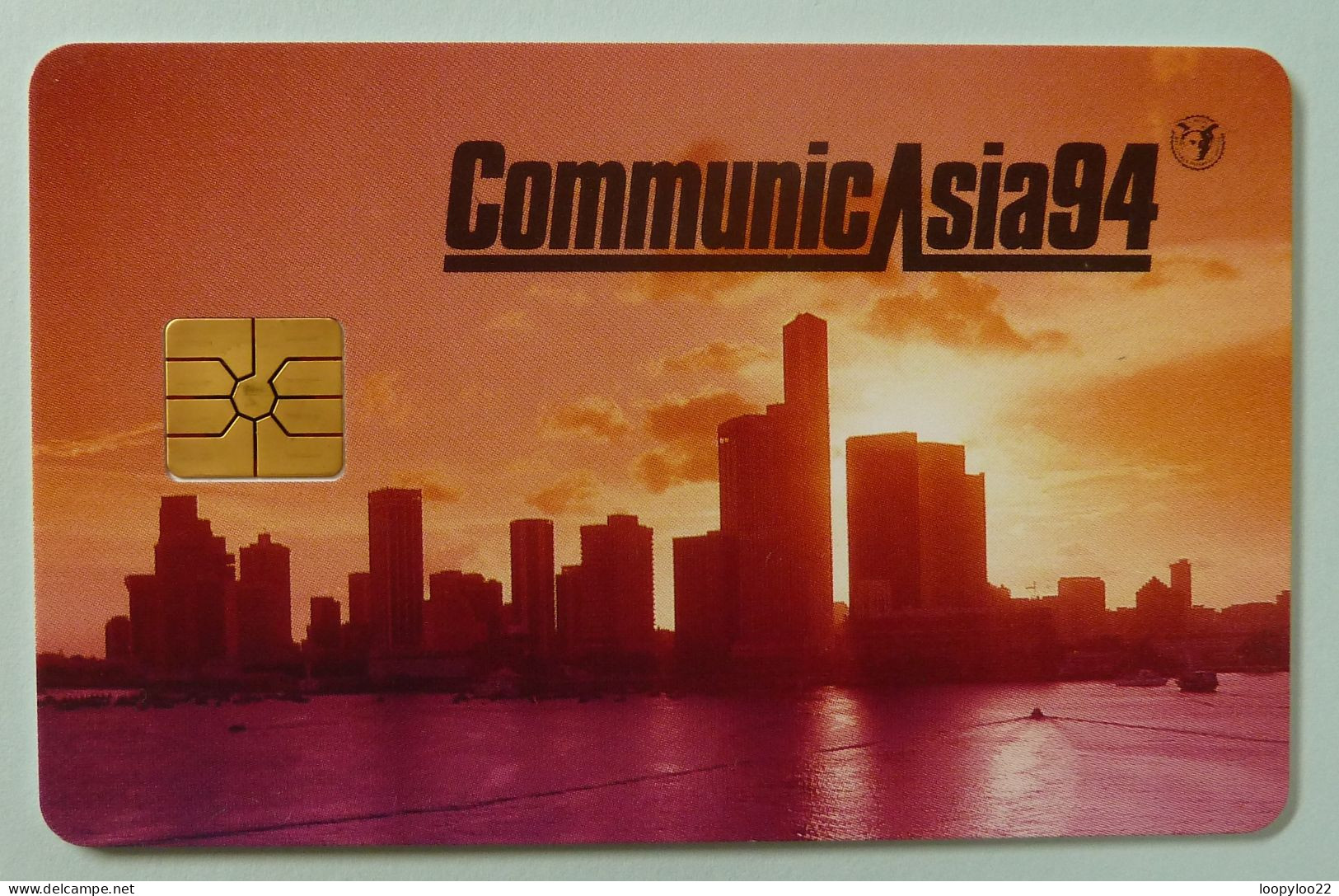 SINGAPORE - Chip - Smartcard - Monetel - Communic Asia '94 - 1000ex - Mint - Singapore