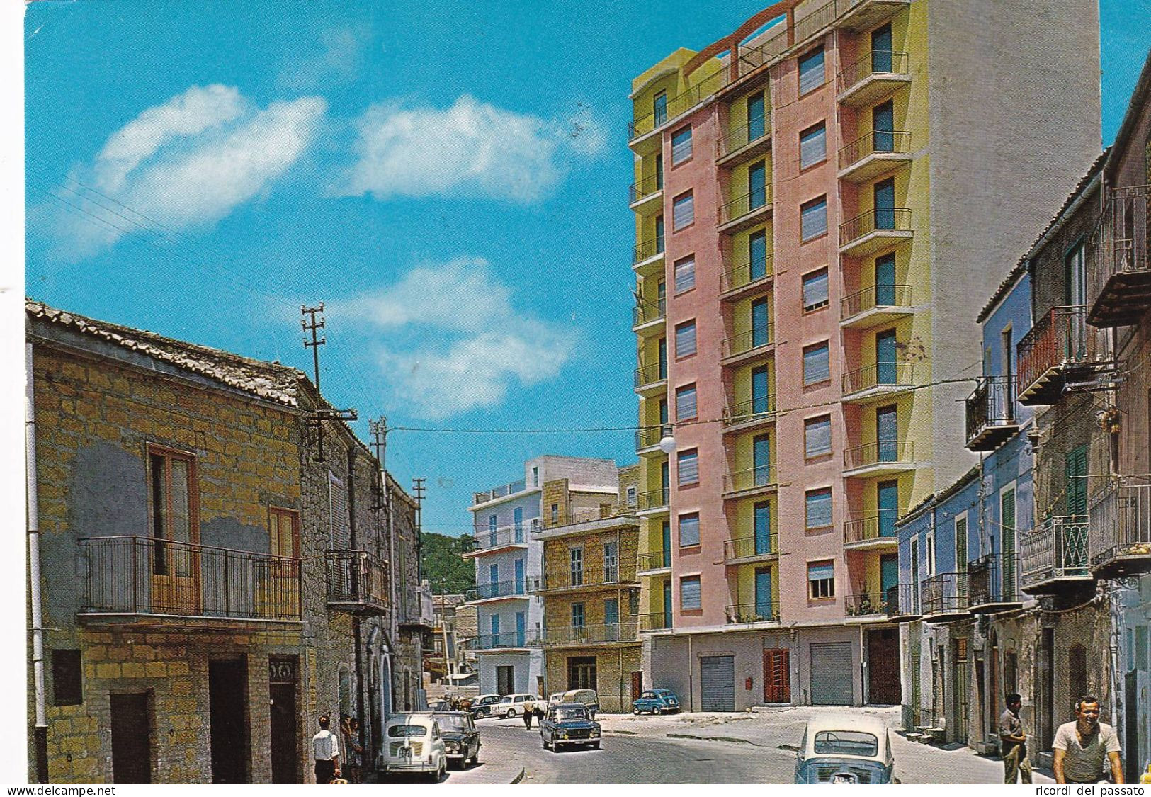 Cartolina Raffadali ( Agrigento ) Via Porta Palermo - Agrigento