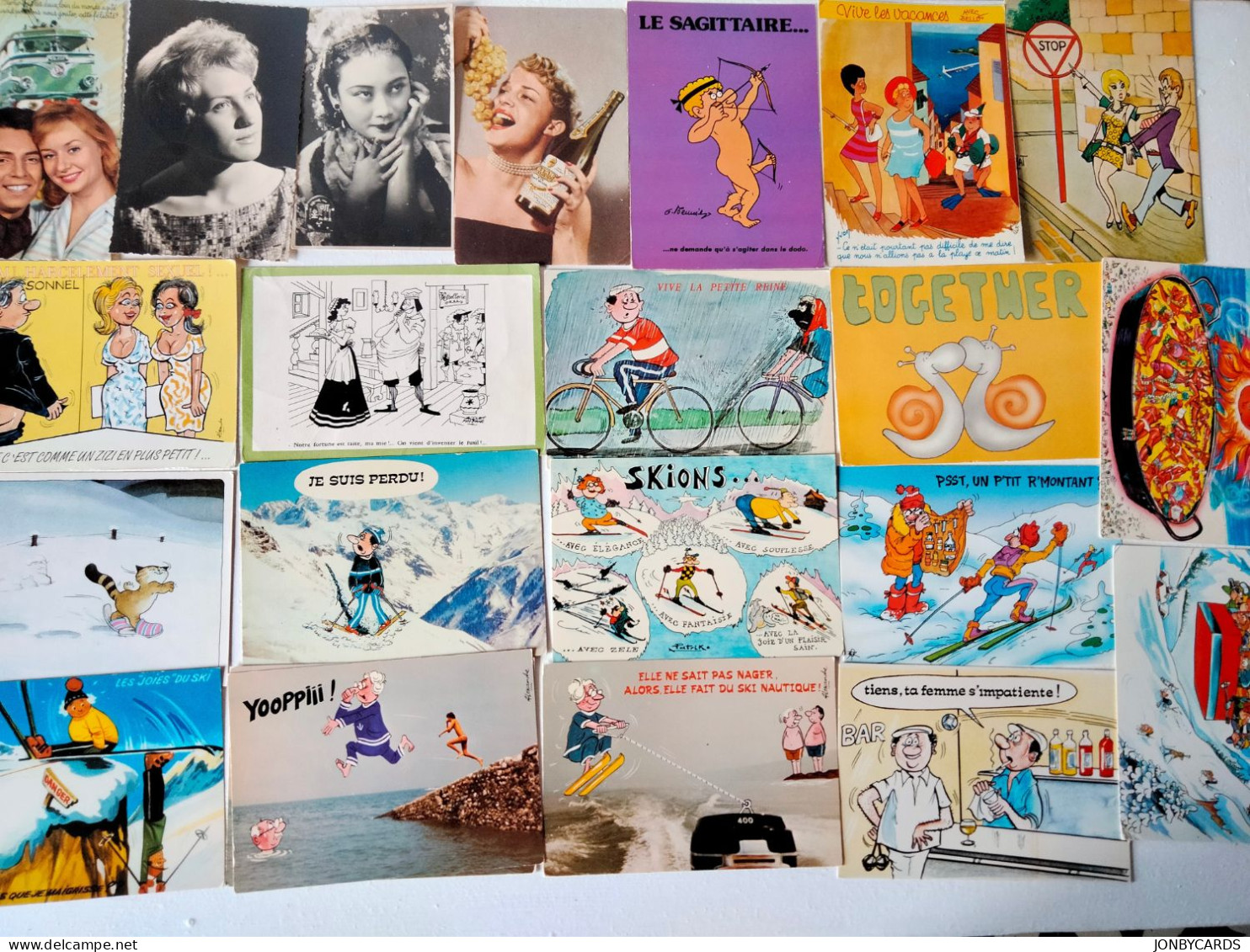 Dèstockage - Fancy Postcards Lot Of 100+ Mixed.#58. - Collections & Lots