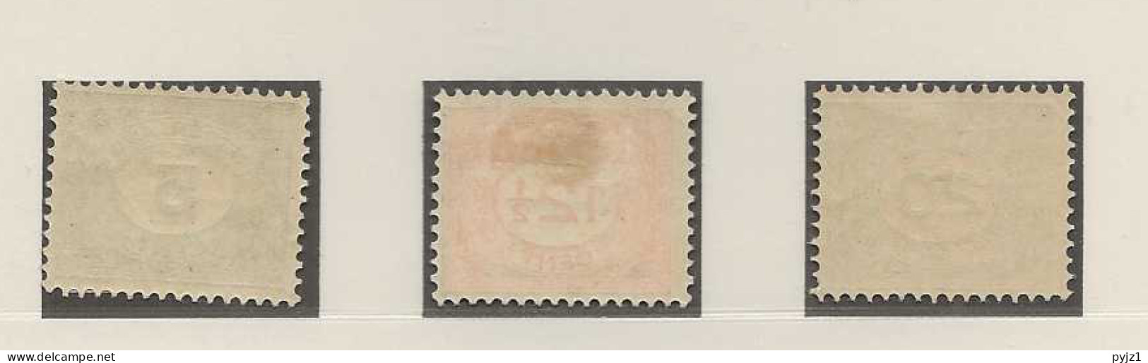 1921 MH/* Nederland NVPH 107-09 - Nuovi