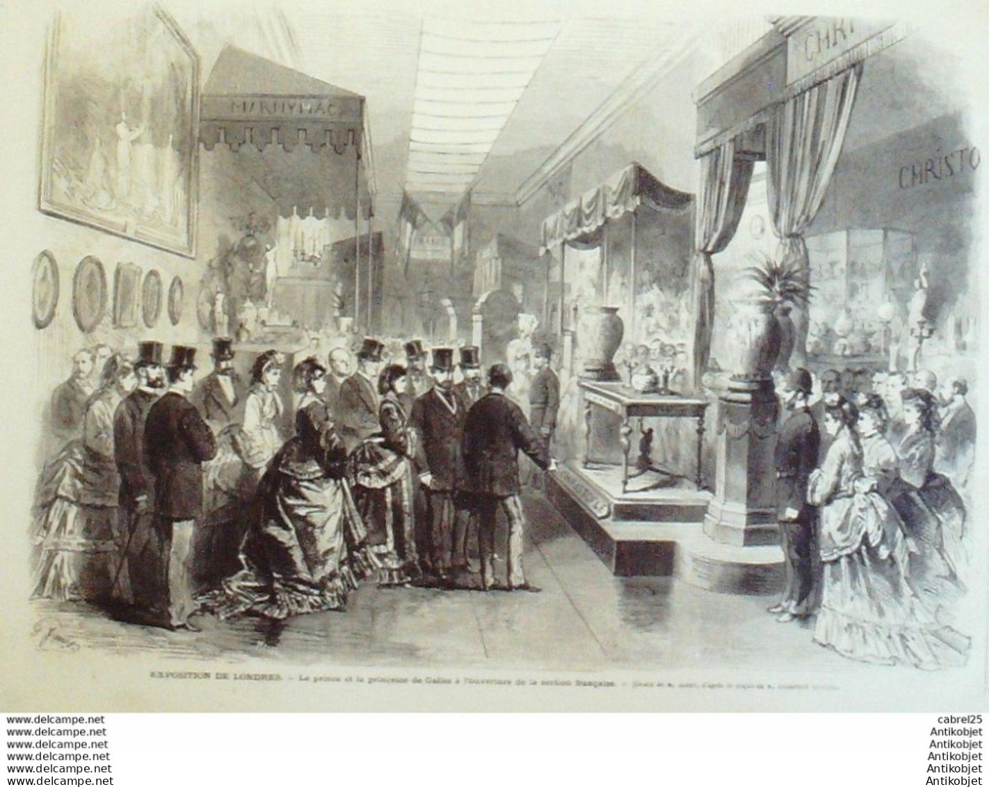 Le Monde Illustré 1871 N°743 Allemagne Hambourg Teutonia Marseille (13) Nd Garde If Issy (92) Angleterre Londres - 1850 - 1899