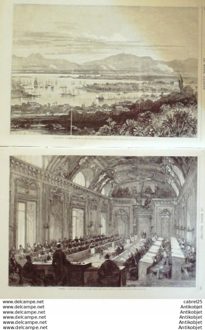 Le Monde Illustré 1871 N°748 Guadeloupe Pointe-à-Pitre Macon (71)  - 1850 - 1899