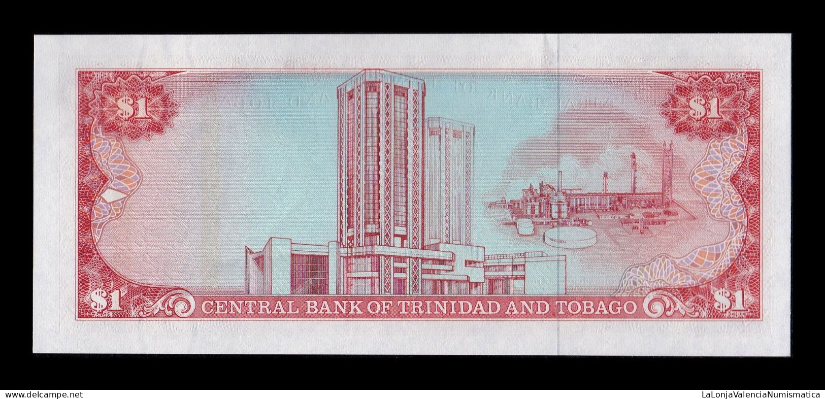 Trinidad & Tobago 1 Dollar 1985 Pick 36c Sc Unc - Trindad & Tobago