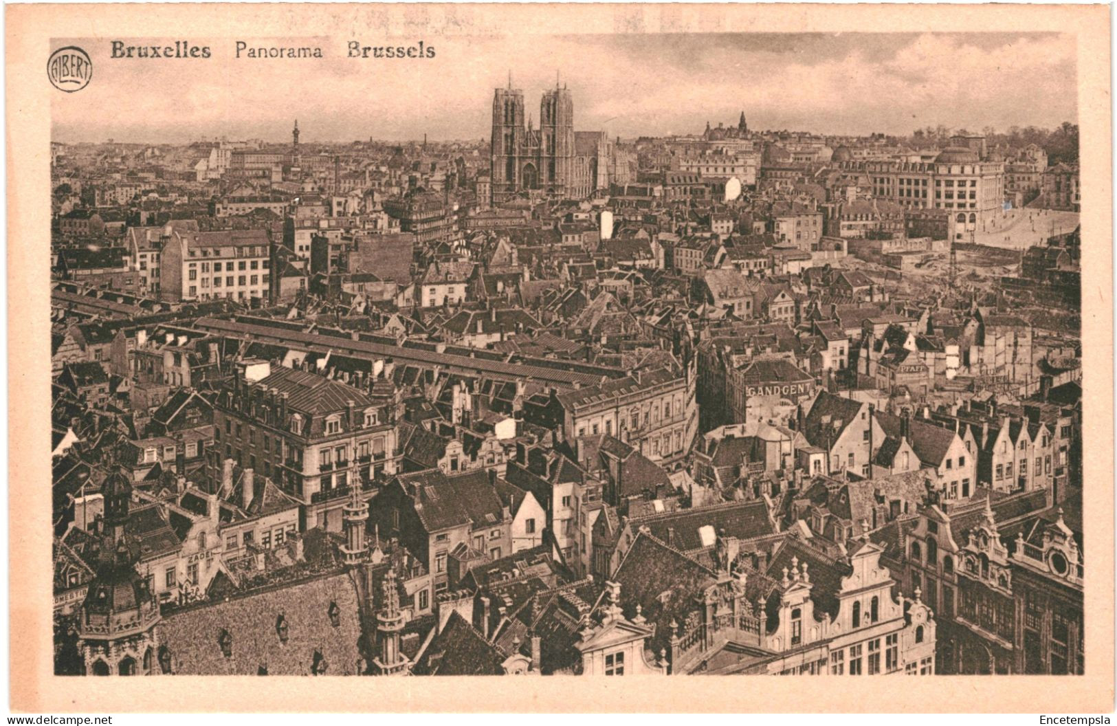 CPA Carte Postale Belgique Bruxelles Panorama   VM80215 - Panoramische Zichten, Meerdere Zichten