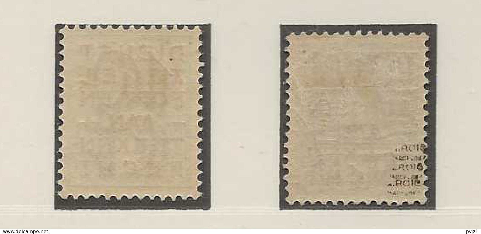 1923 MH/* Nederland NVPH 132-33 - Unused Stamps