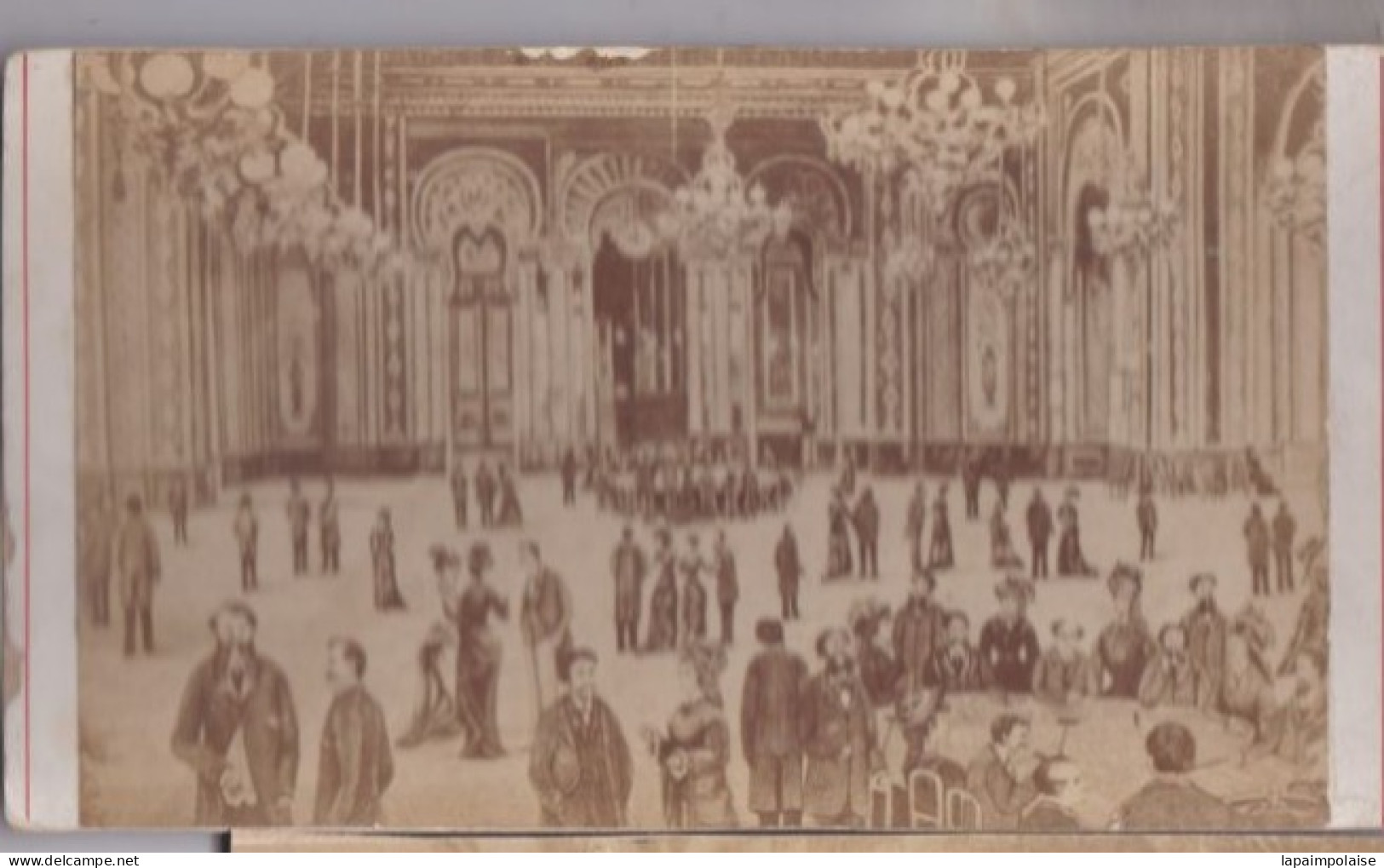 Photo De Cabinet Avant 1900 Monaco Monte Carlo Casino Salle De Jeux   Réf 30032 - Persone Identificate