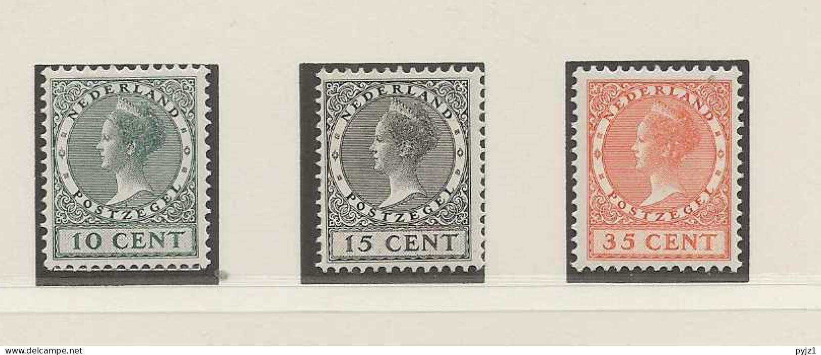 1924 MH/* Nederland NVPH 136-38 - Nuovi