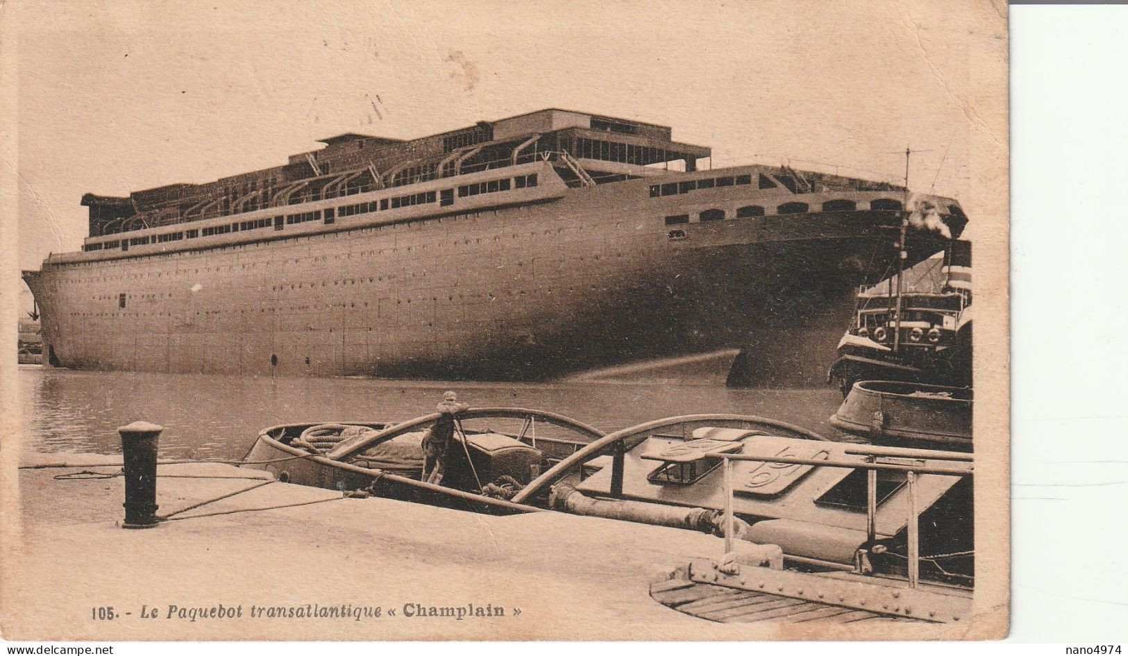 Paquebot Transatlantique - Champlain - Passagiersschepen