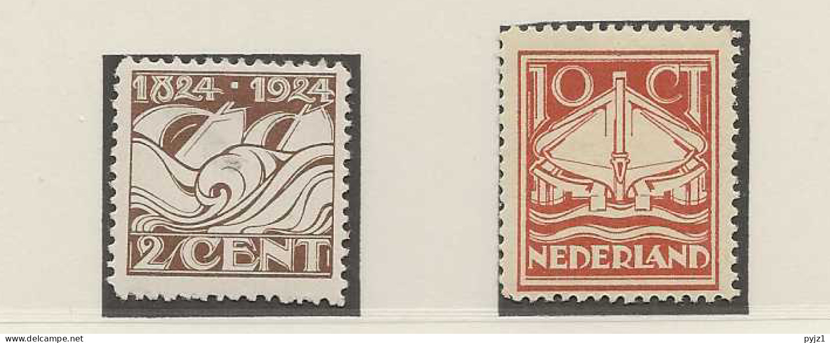 1924 MH/* Nederland NVPH 139-40 - Nuovi