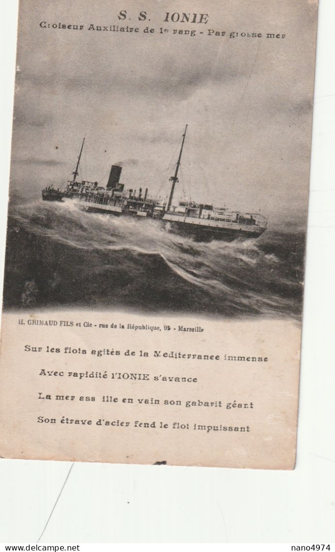Croiseur Ionie - Oorlog
