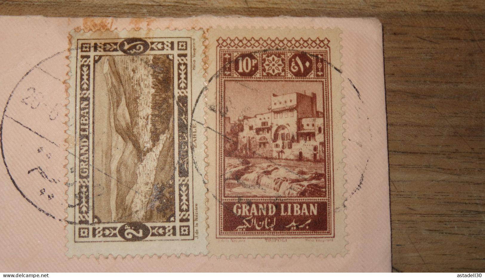 Enveloppe GRAND LIBAN, Recommandé,  1926 ......... Boite1 ..... 240424-202 - Covers & Documents