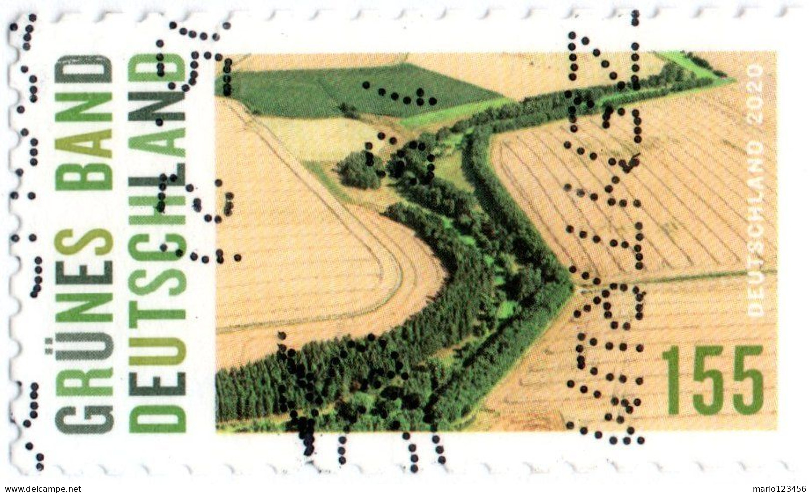 GERMANIA, REPUBBLICA FEDERALE, GERMANY, FAUNA, ANIMALI, 2020, USATI Scott:DE 3158, Yt:DE 3305 - Used Stamps