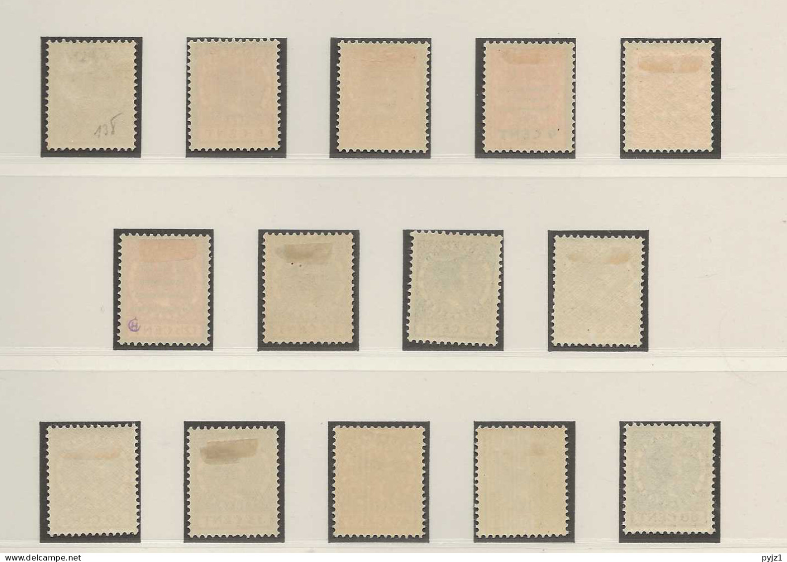 1924 MH/* Nederland NVPH 149-62 No Watermark - Neufs