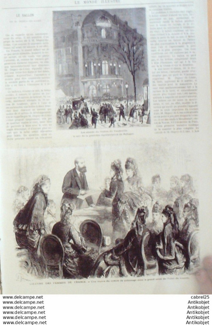 Le Monde Illustré 1872 N°774 Nice (06) Angleterre Westminster Chelsea Vincennes (94) Italie Rome  - 1850 - 1899