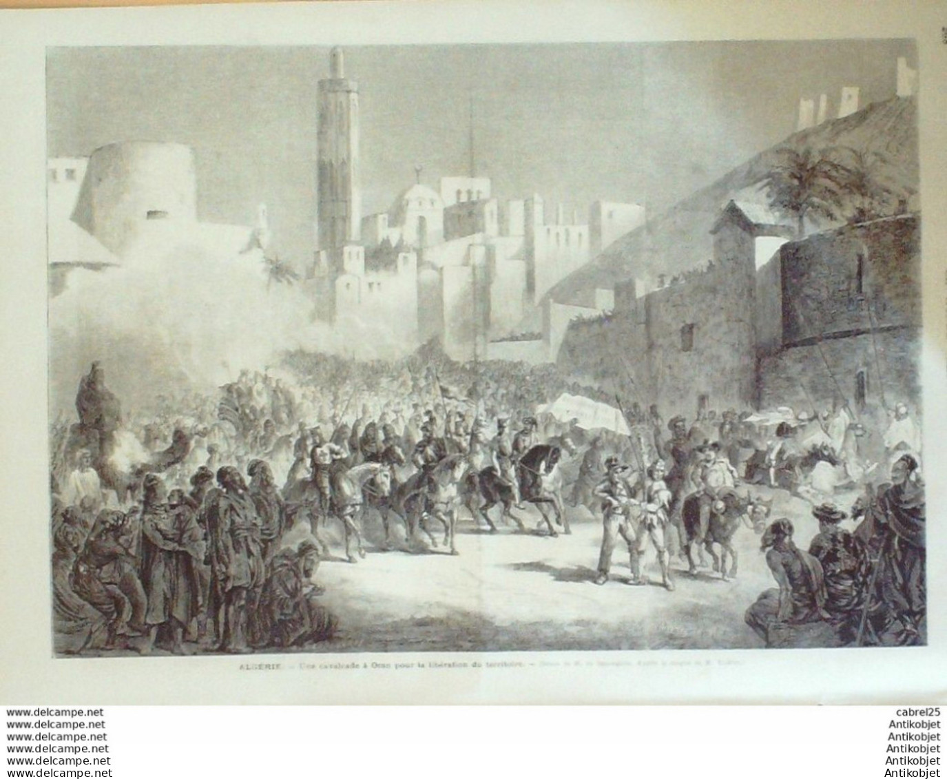 Le Monde Illustré 1872 N°786 Espagne Tarragona Guipuzcoa Algérie Oran Mulhouse (68) Nantes (44) Italie Vesuve - 1850 - 1899
