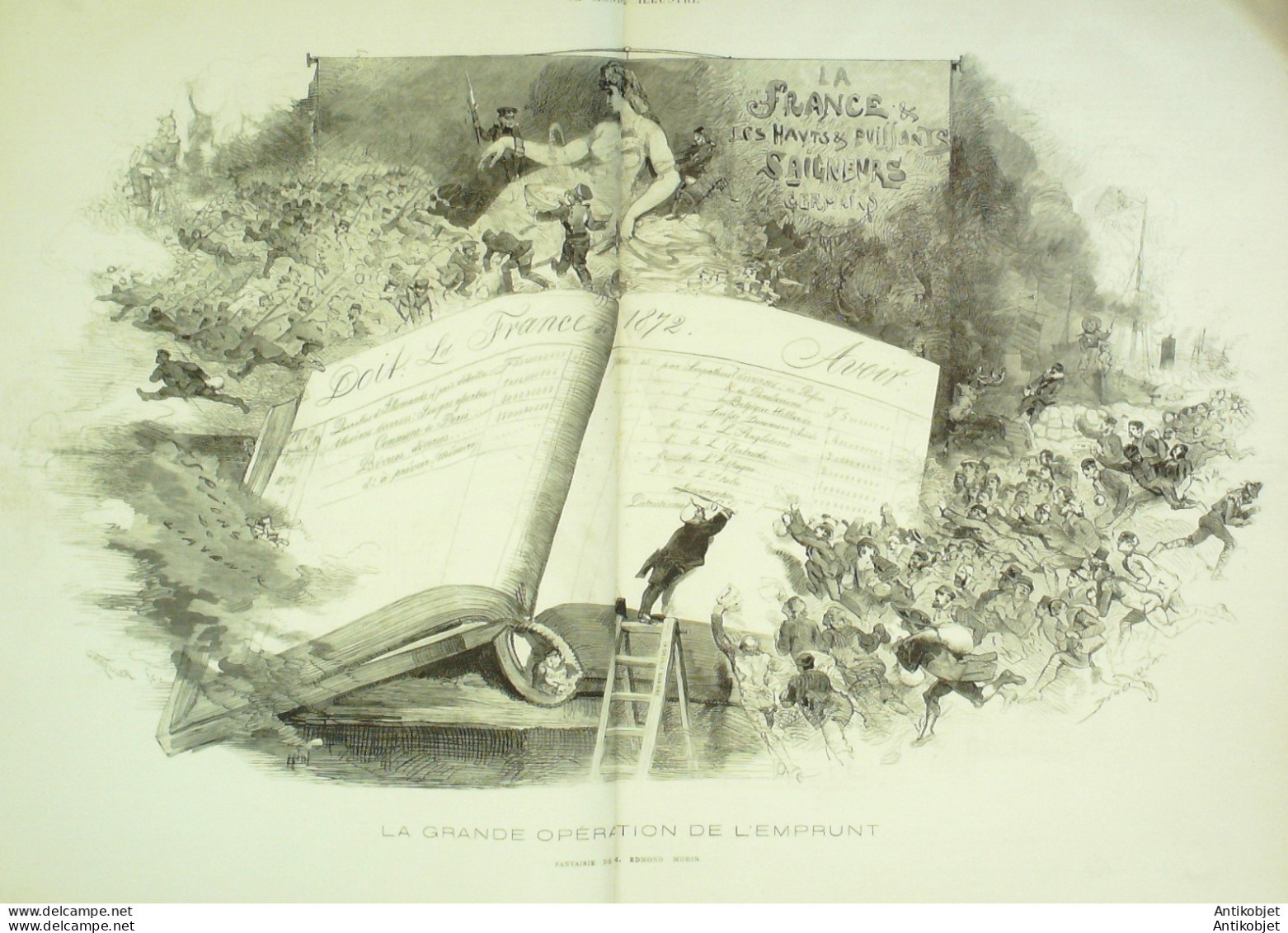 Le Monde Illustré 1872 N°798 Lyon (69) Procès Cremeret De Serres Espagne Madrid Attentat Au Roi Tolède  - 1850 - 1899