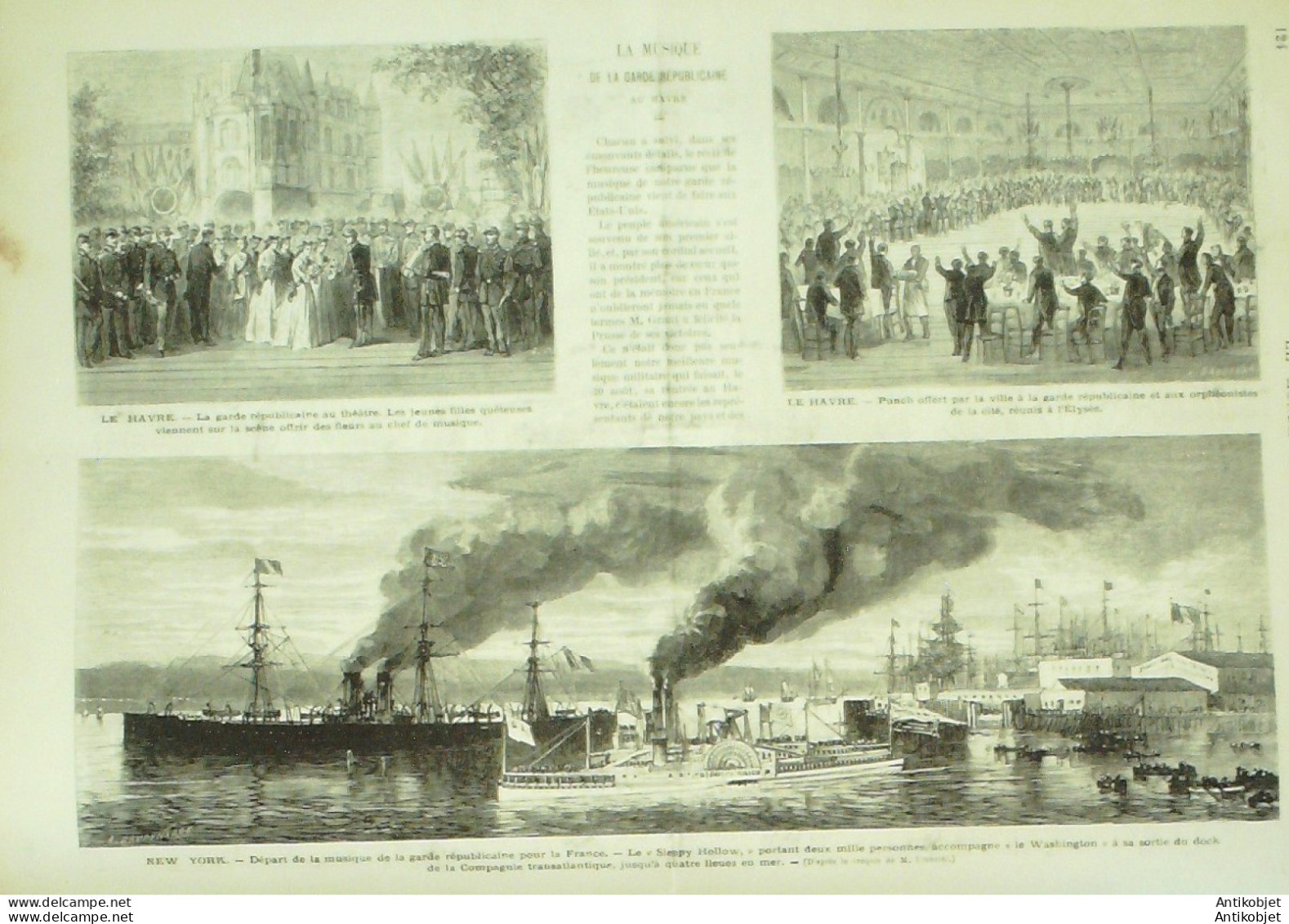 Le Monde Illustré 1872 N°803 Trouville (14) Sedan (08) Irlande Belfast Fonderies D'or - 1850 - 1899