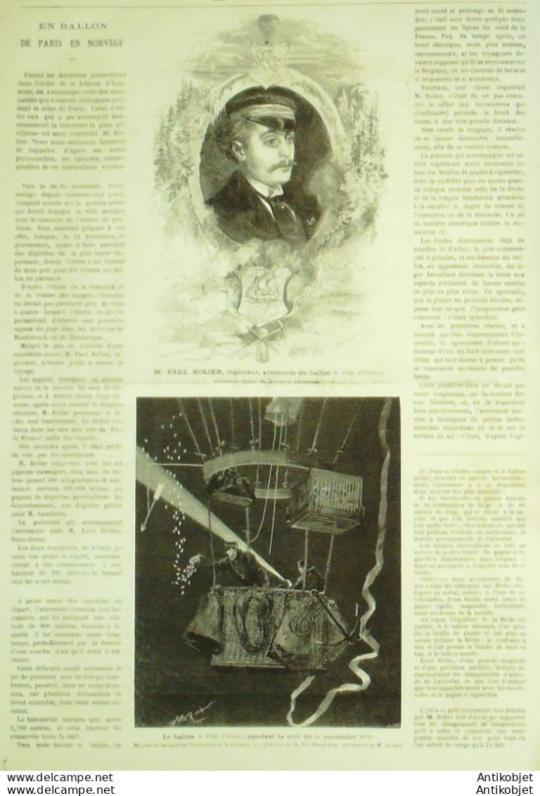 Le Monde Illustré 1872 N°813 Cochinchine Annamite Pérou Lima Avignon (84) ST-Benezet - 1850 - 1899