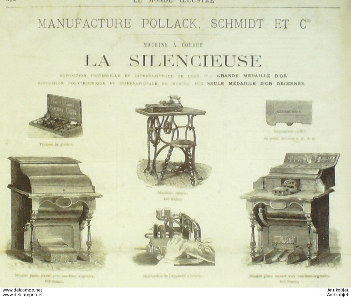 Le Monde Illustré 1872 N°819 Calais (62) Cancale St-Malo (35) Ecole Militaire Tondage Des Chevaux - 1850 - 1899