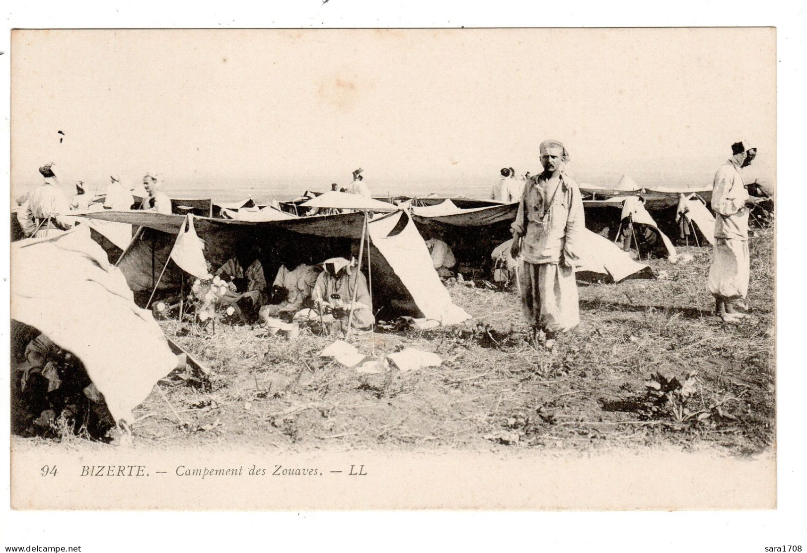 BIZERTE, Campement Des Zouaves. - Tunisia