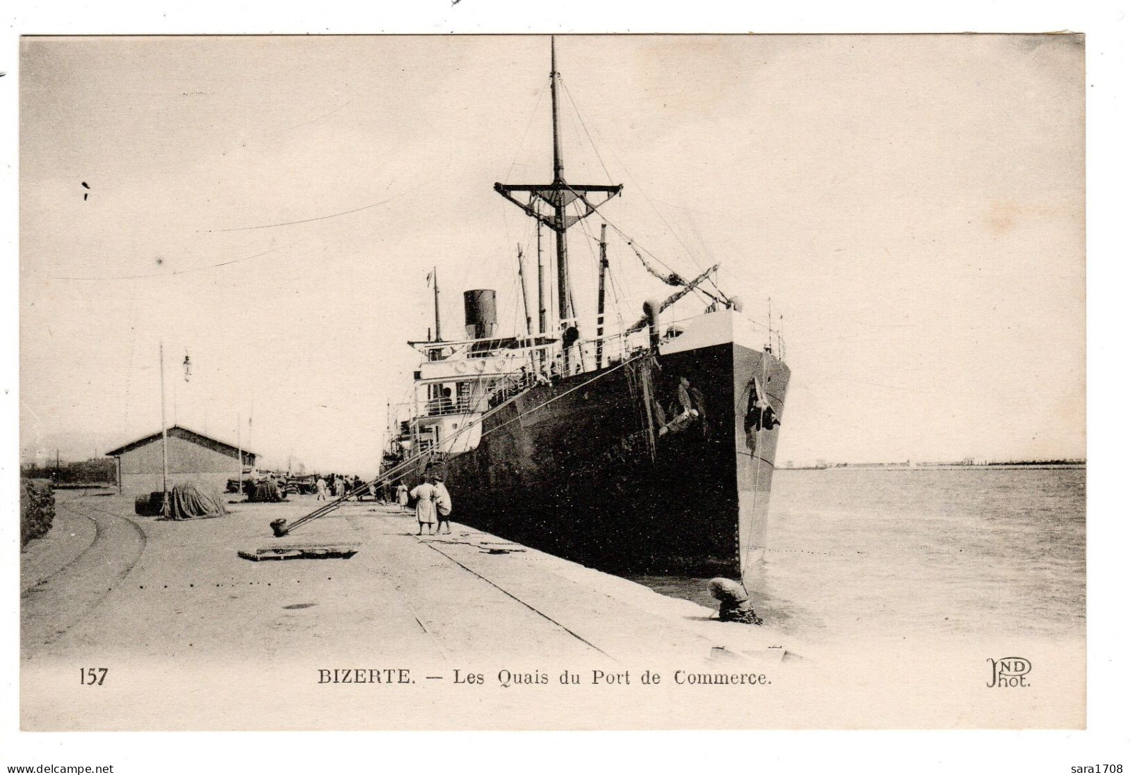 BIZERTE, Les Quais Du Port De Commerce. - Tunesië