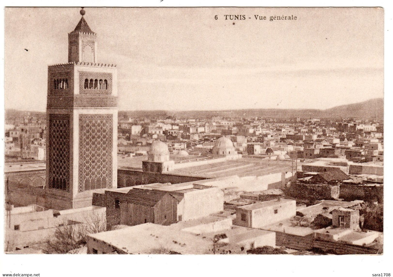 TUNIS, Vue Générale. - Tunesië