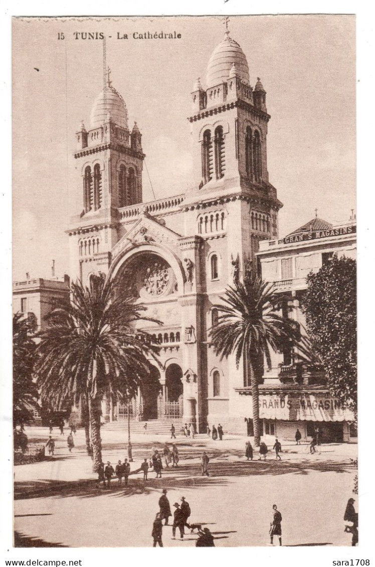 TUNIS, La Cathédrale. - Tunisia