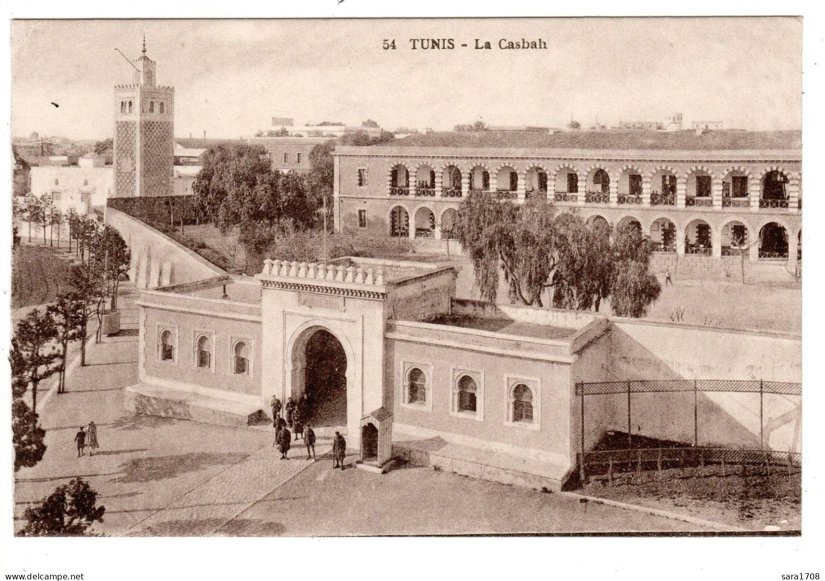 TUNIS, La Casbah. - Tunesië