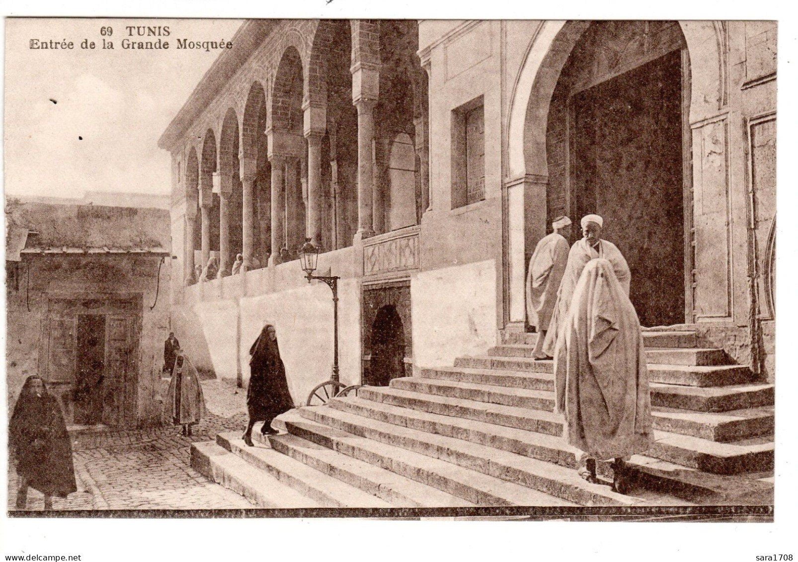 TUNIS, La Grande Mosquée. - Tunesië