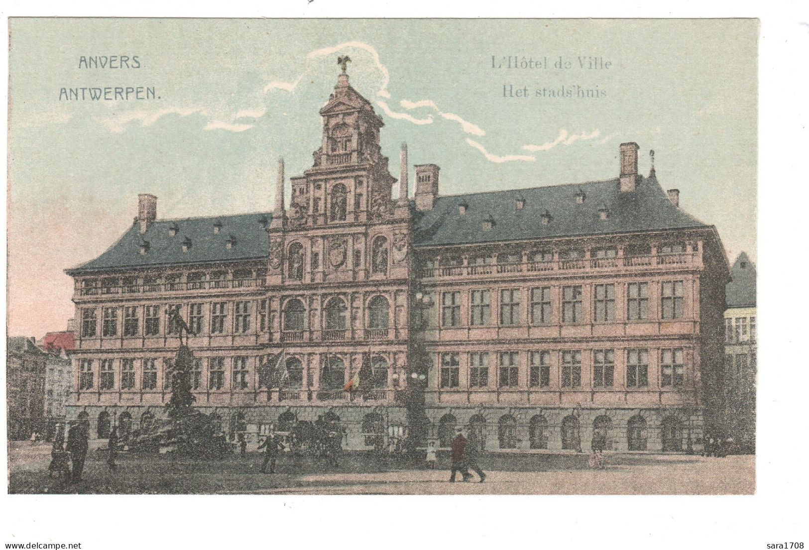 ANVERS, ANTWERPEN, L'Hôtel De Ville. - Antwerpen