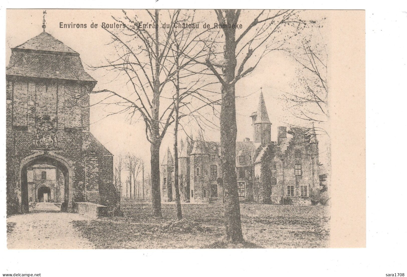 ROULERS, Entrée Du Château De Rumbeke. - Roeselare