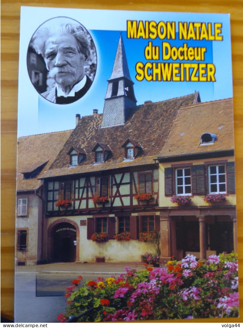 68 - CPM - KAYSERSBERG - Maison Natale Du Docteur Schweitzer - Kaysersberg