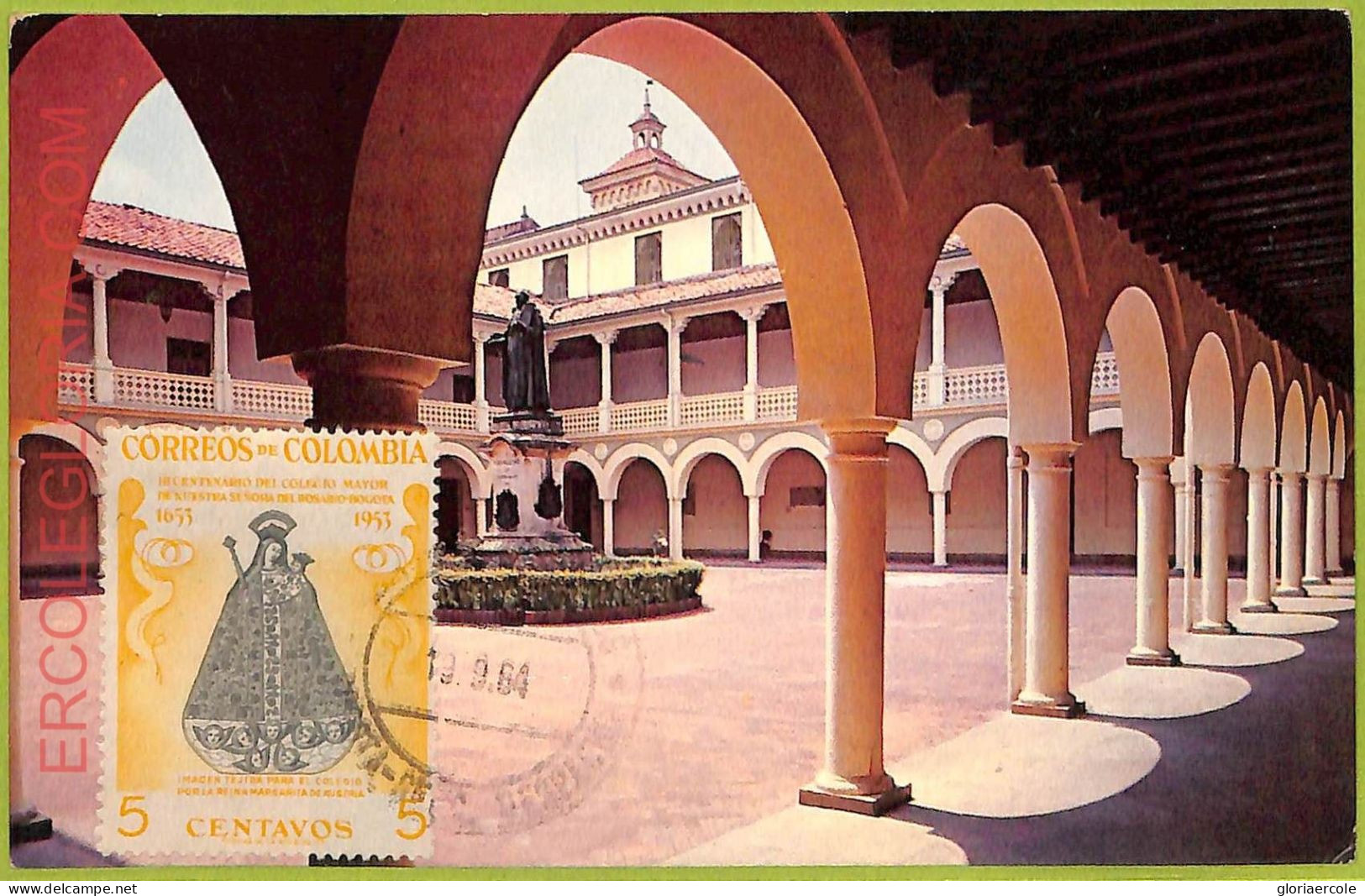 Ad3271 - COLOMBIA - Postal History - MAXIMUM CARD - 1964 - ARCHITECTURE - Altri & Non Classificati