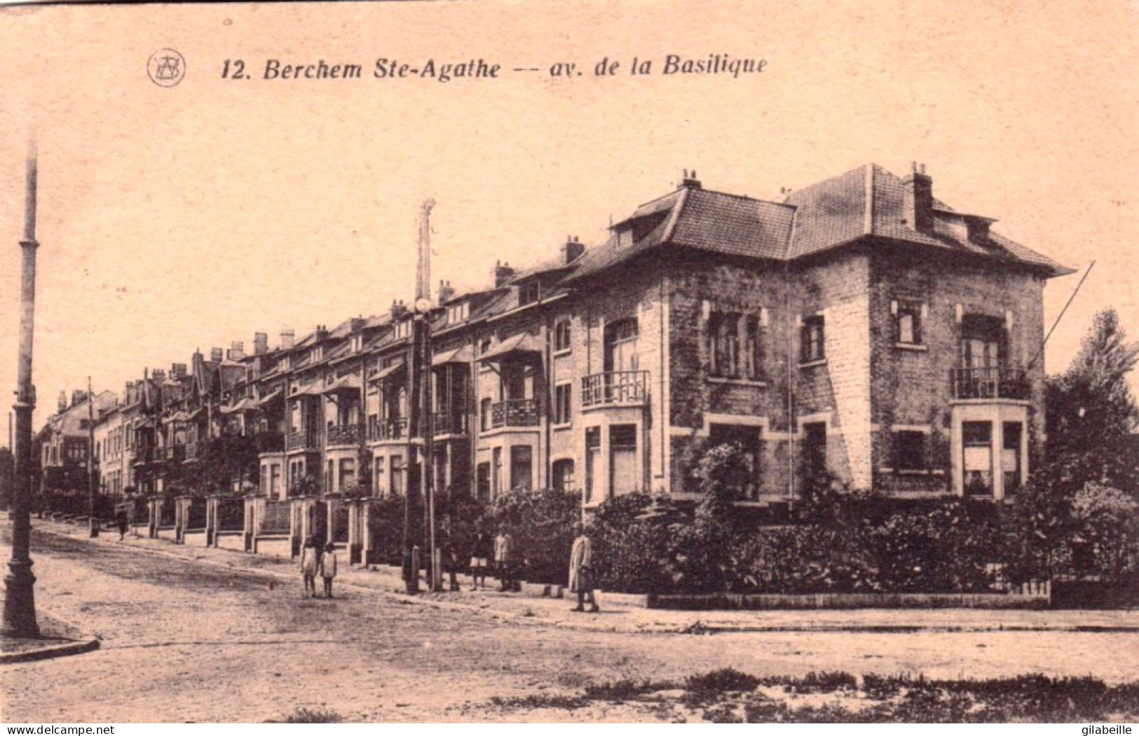 BERCHEM Ste AGATHE  - Avenue De La Basilique - St-Agatha-Berchem - Berchem-Ste-Agathe