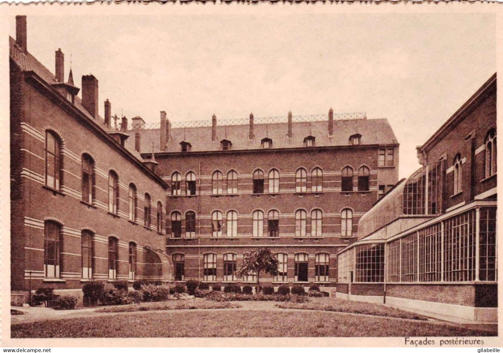 JETTE St PIERRE -  Institut St Augustin -  Facades Posterieures - Jette