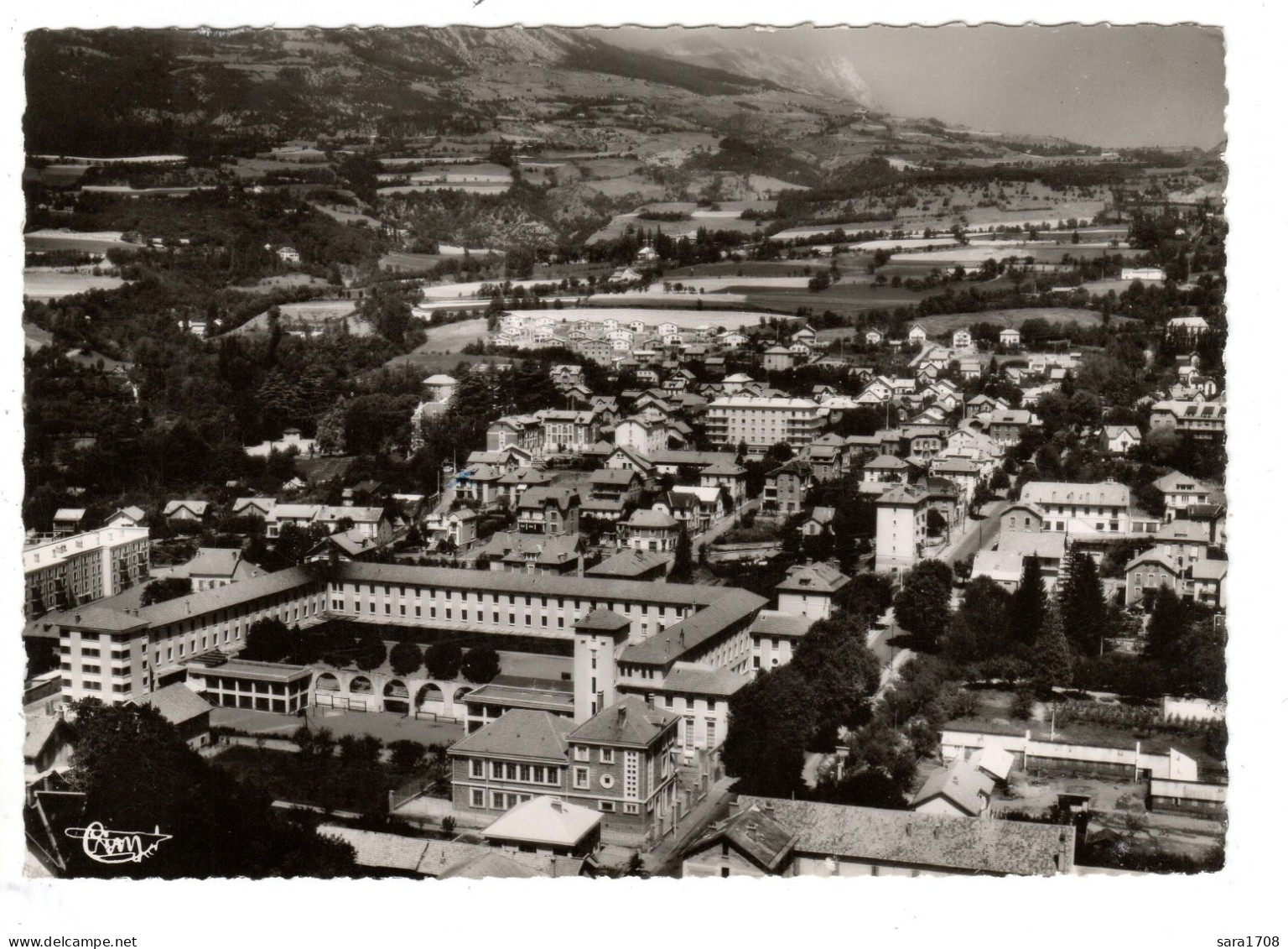 05 GAP, Lycée De Jeunes Filles Et Quartier Du Rochasson, Vue Aérienne. - Gap