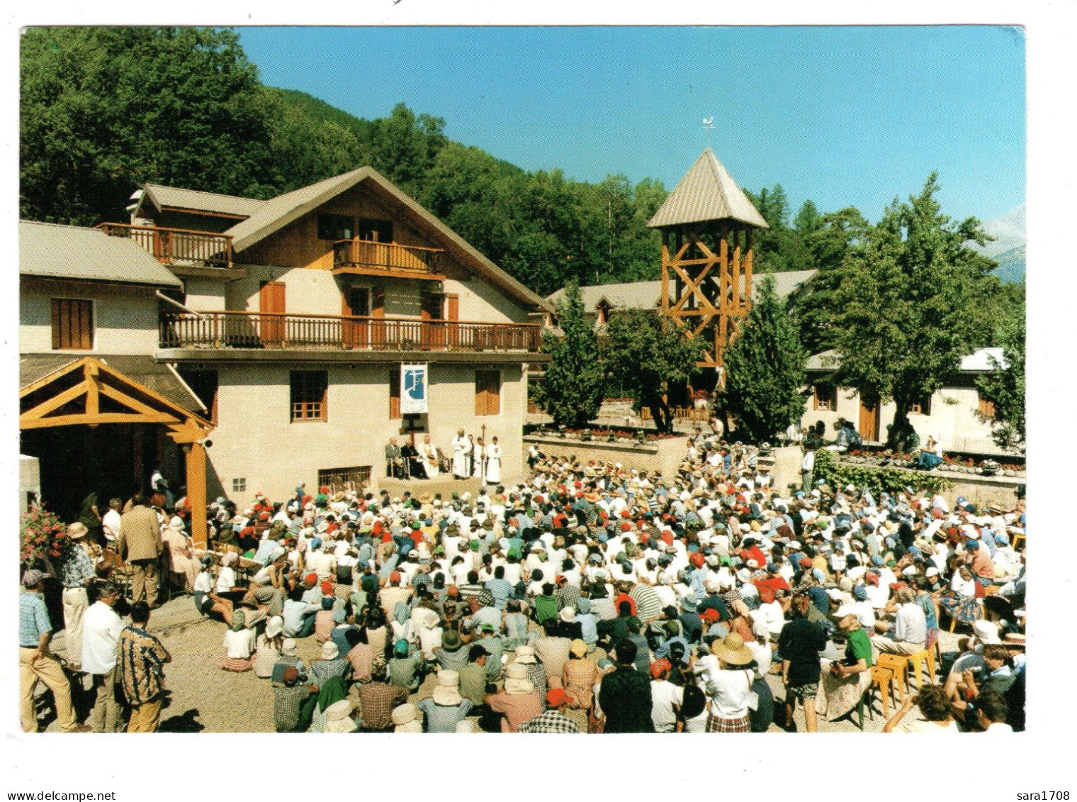 05 BRIANÇON, L'EAU VIVE, La Ribière, Bénédiction Des 8 Cloches Par Le Cardinal LUSTIGIER. Le 23/07/1995. 2 SCAN. - Briancon