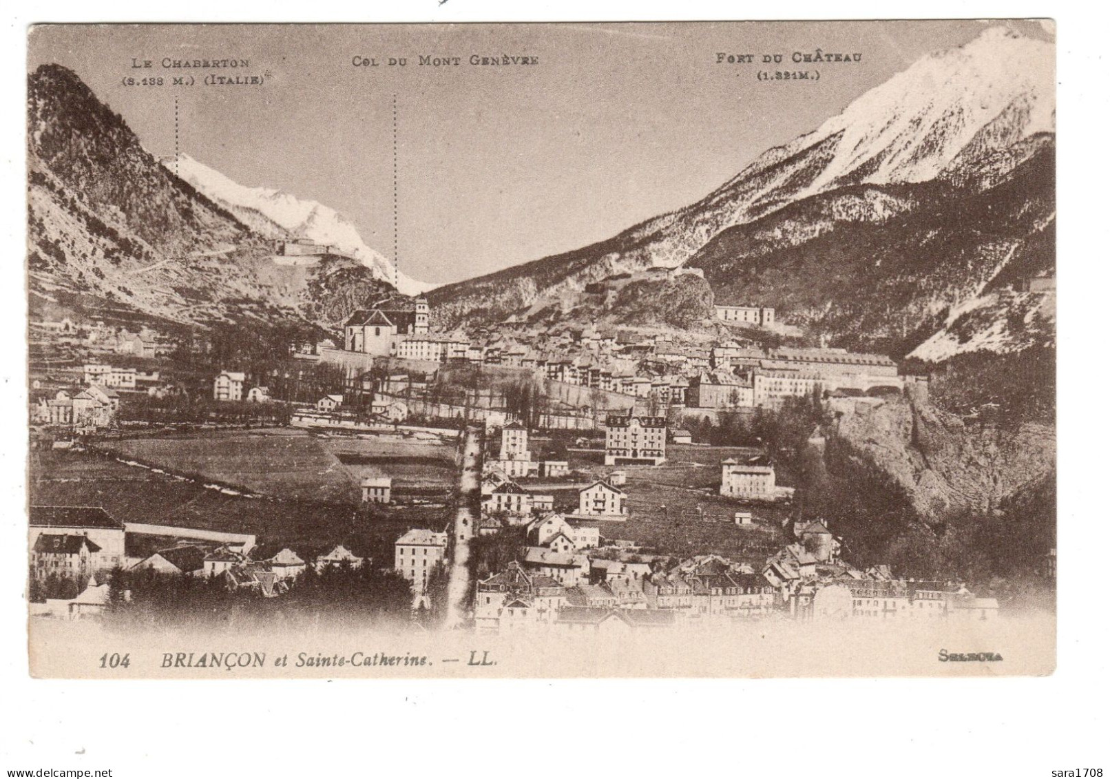 05 BRIANÇON, Et Saint Catherine. - Briancon