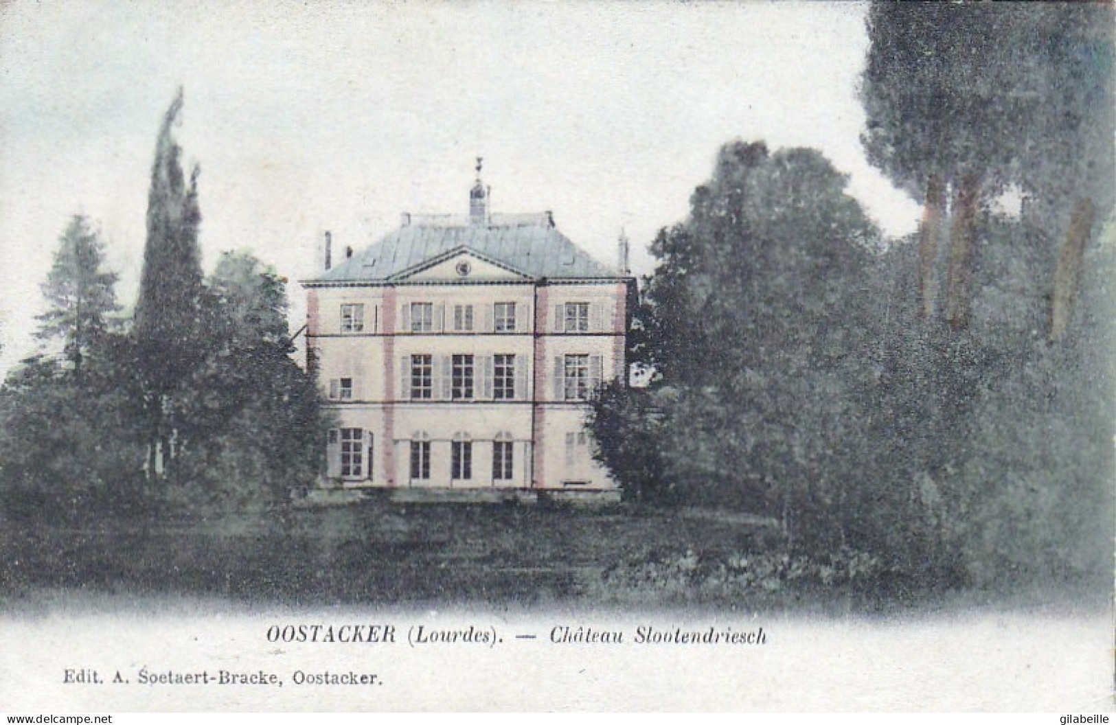 OOSTACKER - LOURDES -  Chateau Stootendriesch - Gent