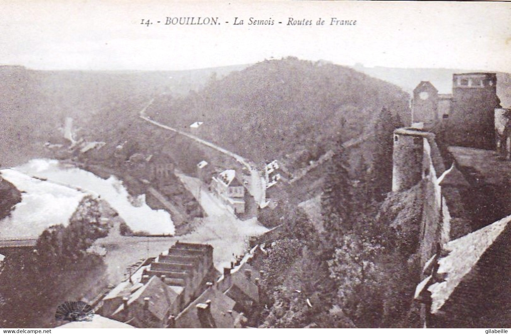 BOUILLON Sur SEMOIS -  Le Smois - Routes De France - Bouillon