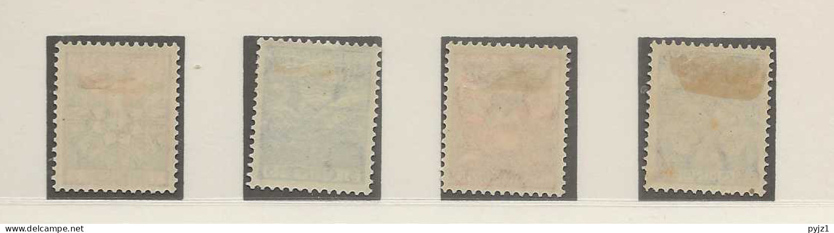 1926 MH/* Nederland NVPH 199-202. - Unused Stamps