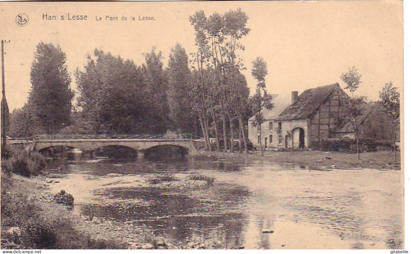 HAN Sur LESSE -  Le Pont De La Lesse - Rochefort