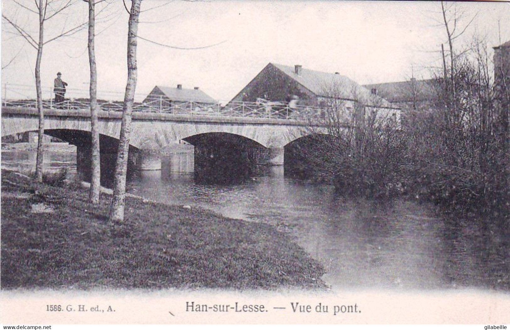 HAN Sur LESSE -  Vue Du Pont - Rochefort